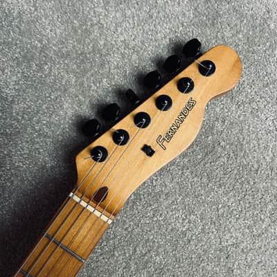 2000s Fernandes TE-85T Ash Telecaster MIJ - Takuya Signature Japan Transparent Red image 5