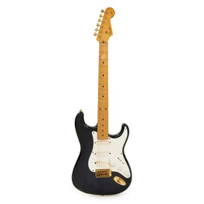 Fender ST54-1000LS "ORDER MADE” Black Purple Charcoal Burst (CCB) 1991 (Pre-owned) image 1