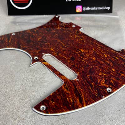 Sire Larry Carlton T3 T7 pickguard Brown tortoise pick guard image 4