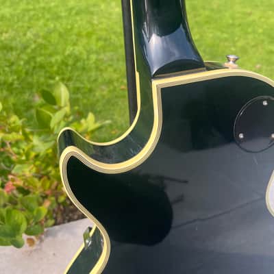Vintage Black Beauty LP John Sykes Signature Fresher FL550 Greco K*ller? Made in Japan, 1984. image 9