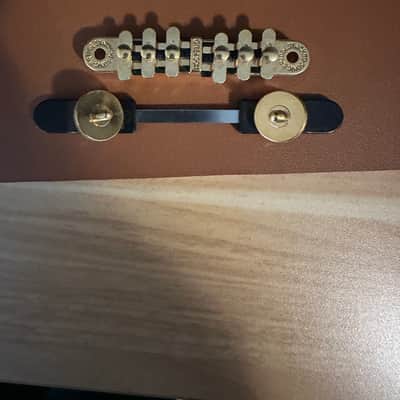 Gretsch 006-9602-000 Synchro-Sonic Roller Bridge with Base   - Gold image 2