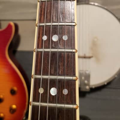 1956 Hofner President Electric Guitar 2 Pickup Cutaway Sunburst Nice Shape W/HSC image 12