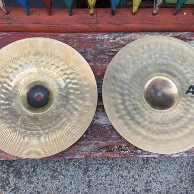 Sabian 14" AAX Medium Hi-Hat Cymbals (Pair) 2019 - Present - Brilliant image 5