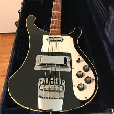 Rickenbacker 4001 1973 Jetglo with checkerbinding serial #528 image 1