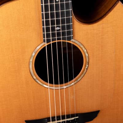 Vintage 1988 Goodall PSC-332 Natural Acoustic Electric Guitar With Case image 5