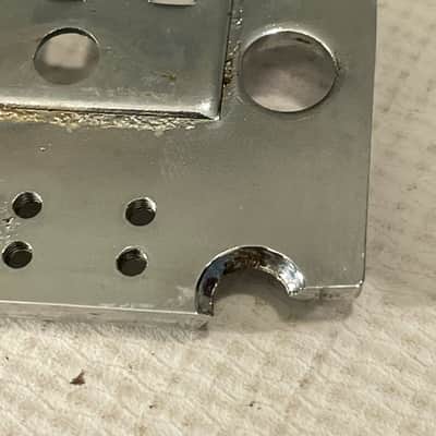 2000's Japan Jackson Licensed JT-580LP Low Profile Floyd Rose Tremolo Bridge Chrome Base Plate image 9