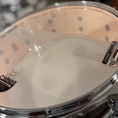 Sonor Prolite 14X5 Elder Tree Satin Die Cast Hoops Snare Drum image 6