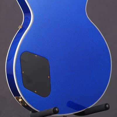 Gibson Custom Shop Les Paul Custom - Dark Blue Sparkle image 10