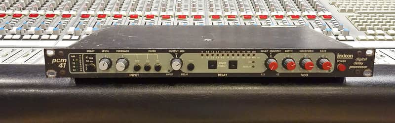 Lexicon PCM 41 Digital Delay Processor 1980 - 1982 - Black / Blue image 1