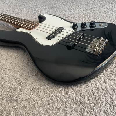 Fender Standard Jazz Bass Vintage 1998 MIM Black Rosewood 4-String Bass Guitar image 4