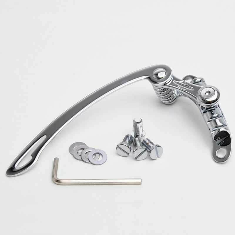 Chrome Les trem, TLT2C, Flat Arm Tremolo by Goldo image 1