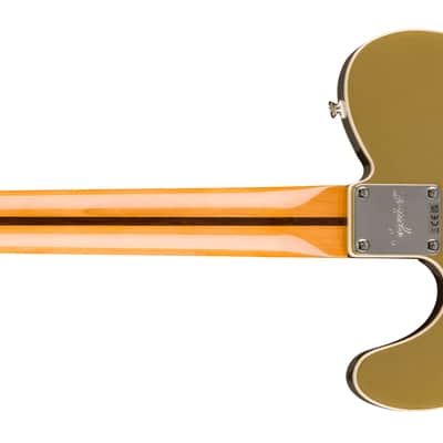 Classic Vibe™ Custom Telecaster® SH with Bigsby, Parchment Pickguard, Aztec Gold image 2
