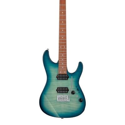 IBANEZ AZ24S1F-TXB Transparent Turquoise Burst image 1