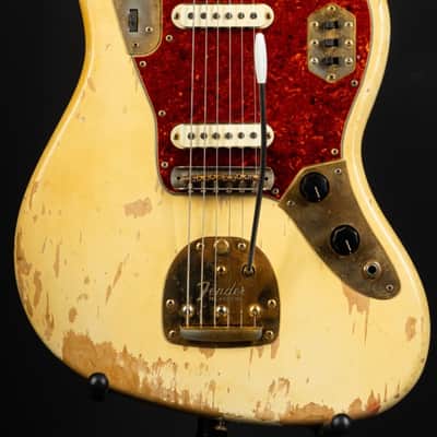 Fender Jaguar 1964 - Olympic White with Matching Headstock image 11