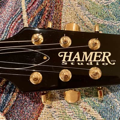 Hamer USA Studio, 1996, Rare Tobacco Burst, Gold Hardware, w/OHSC image 10