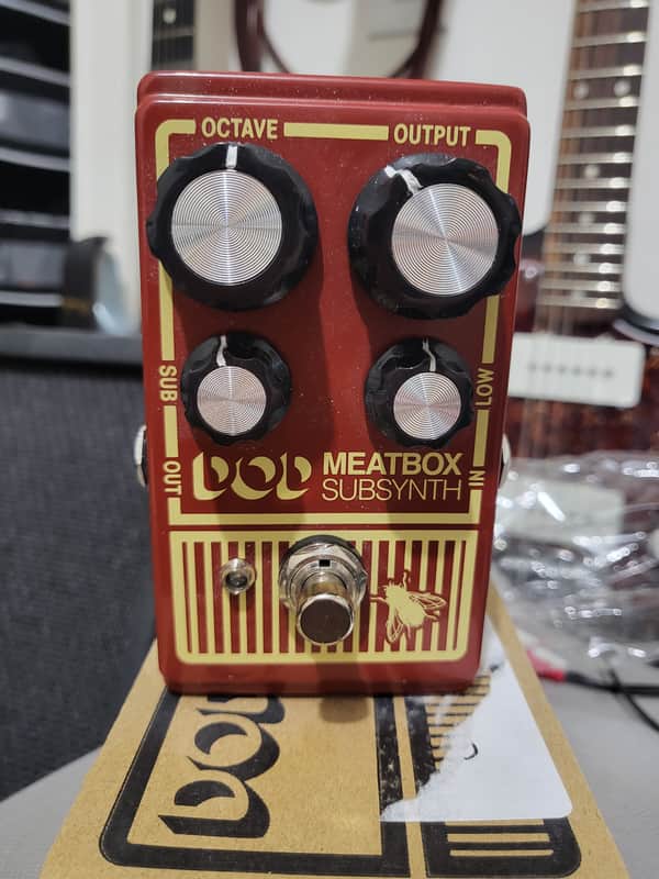 DOD Meatbox Sub Synth Reissue 2010s - Red image 1