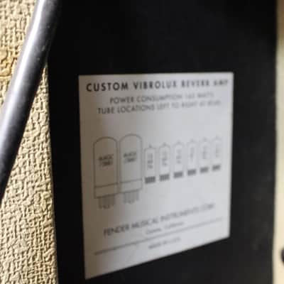 Fender Custom Vibrolux Reverb - Blonde- One Year Only 1995 👀 image 7