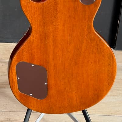 Gibson Les Paul Std. LPR-7 '57 Reissue 2012 - beautiful Custom Shop w/a Cardinal Red Top looks like Fiesta Red. image 6