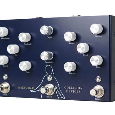 Collision Devices Nocturnal Delay + Shimmer + Tremolo Pedal image 2