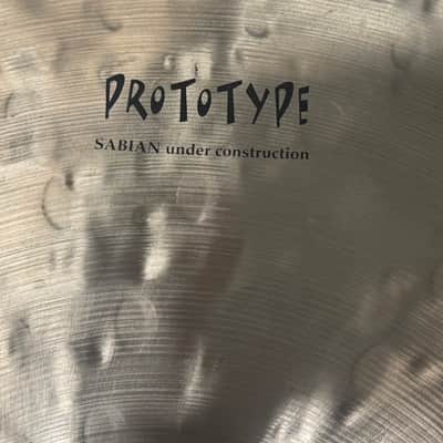 Sabian Prototype HHX 22” Raw Bell Ride 2025- present - Traditional image 3