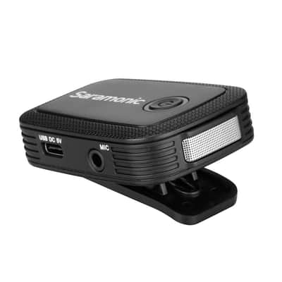 Mint Saramonic Blink 500 TX Wireless Clip-On Transmitter With Built-In Microphone & Lavalier For Blink 50 image 7