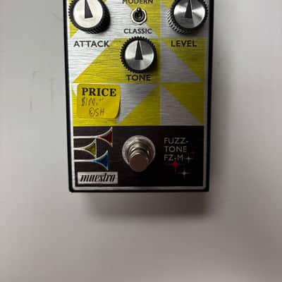 Maestro Fuzz-Tone FZ-M 2022 - Present - Yellow Graphic image 1