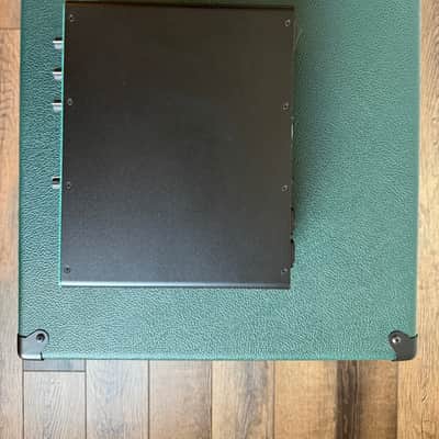 Aguilar Limited Edition Tone Hammer 500 Watt Bass Amp and SL112 Bass Cabinet in Racing Green - Matching Set - Mint! image 7