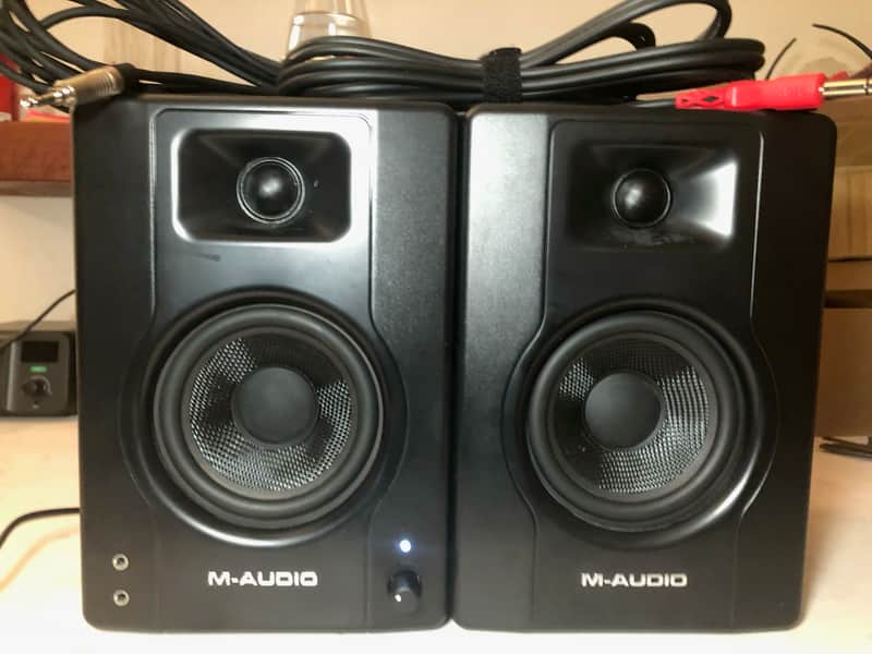 M-Audio BX-4 Active Studio Monitor Pair 2020 - Present - Black image 1