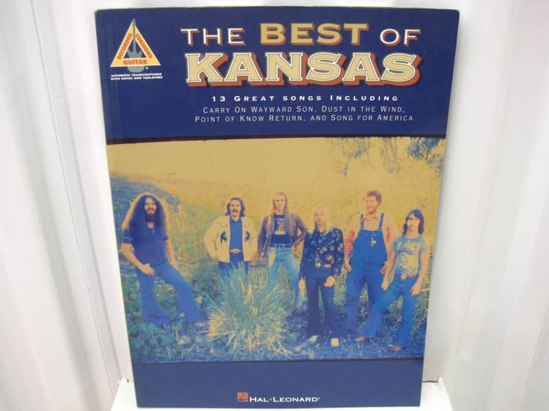 Kansas (band) Best of Sheet Music Song Book Songbook Guitar Tab Tablature image 1