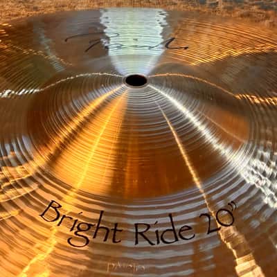 RARE Paiste SIGNATURE Bright Ride 20” CLEAN Look CLEAN Sound! Glassy Shimmering! 2574 g image 5