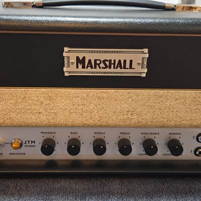 Marshall Studio JTM ST20H "MK II" 20-Watt Guitar Amp Head 2023 - Present - Black image 3