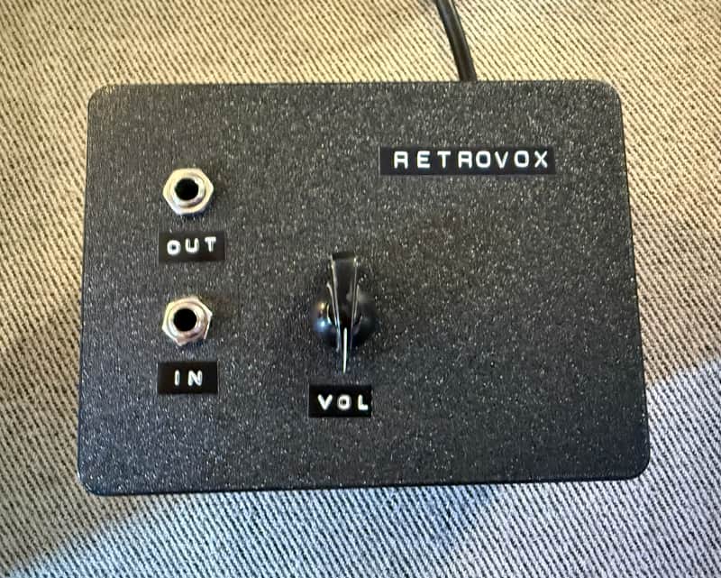 Retrovox Custom Bogen GA-2 Vintage Desktop 1.5W Guitar Amplifier Bild 1