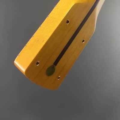 Loaded Custom NOS Relic Rock Maple Guitar Neck Strat Amber Nitro CBS Bullet Truss Rod + Gotoh MIJ Tuners image 22