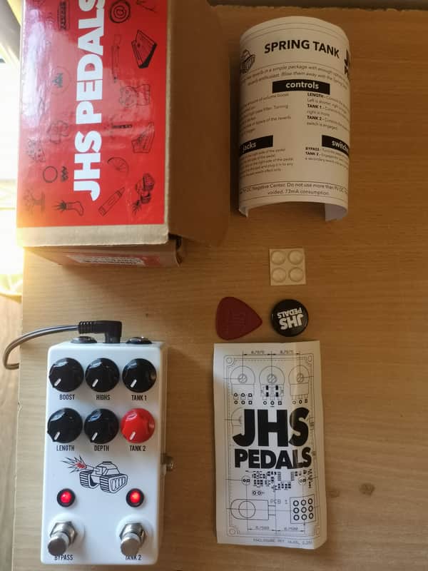 JHS Spring Tank Reverb 2024 - Present - White image 1