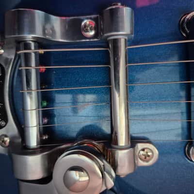 Gretsch G5232T Electromatic Double Jet FT 2022 - Present - Fairline Blue Gretsch Hardcase image 4