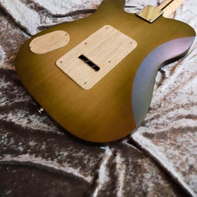 GB Liuteria Traditional Tele vegatrem - green poplar image 18
