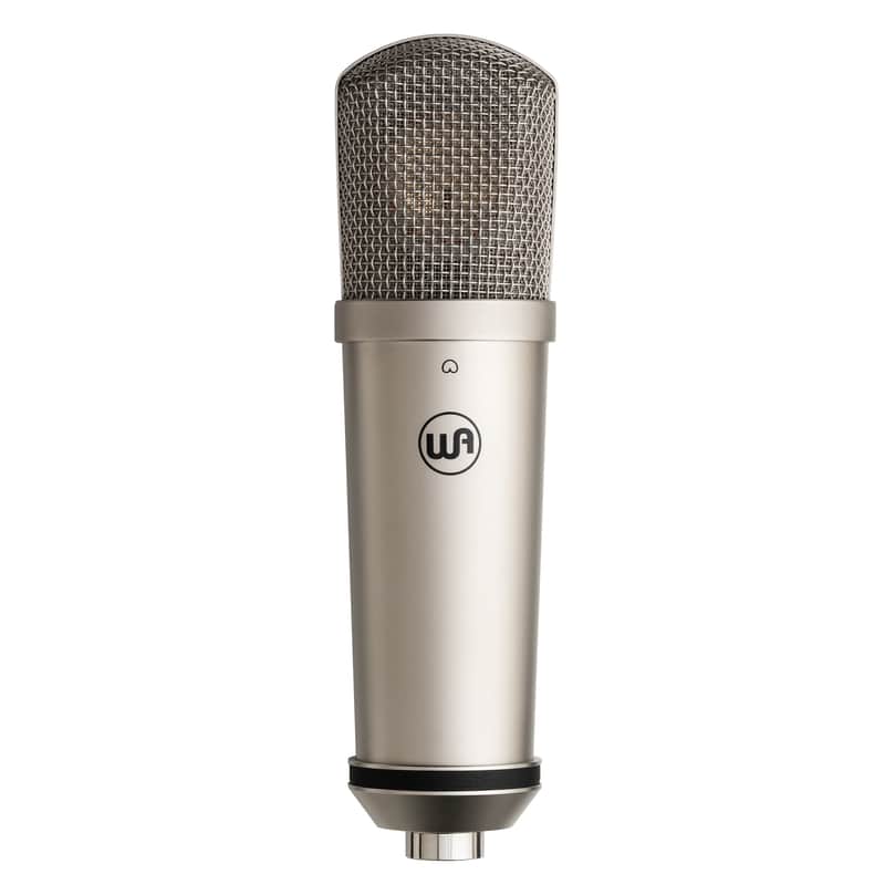 Warm Audio WA-87jr SE Large-Diaphragm Cardioid Condenser Microphone Mic (Nickel) image 1