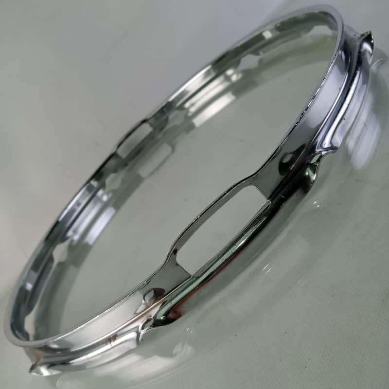 Ludwig 14"Resonant COB Super-Sensitive Rim/Hoop Triple-Flange Snare Drum BRASS image 1