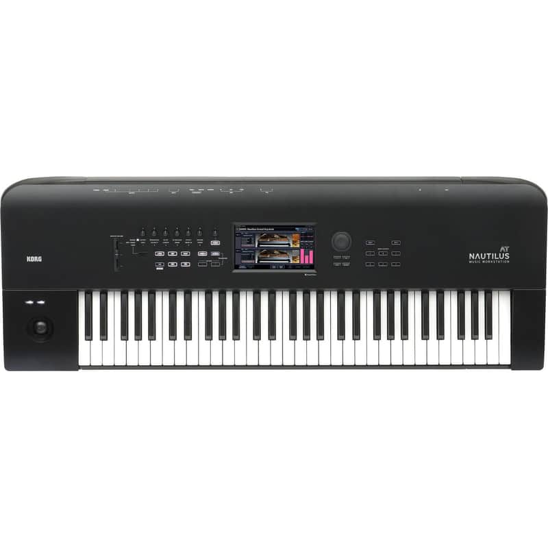 Korg Nautilus 61 AT Synthesizer Workstation with Aftertouch image 1