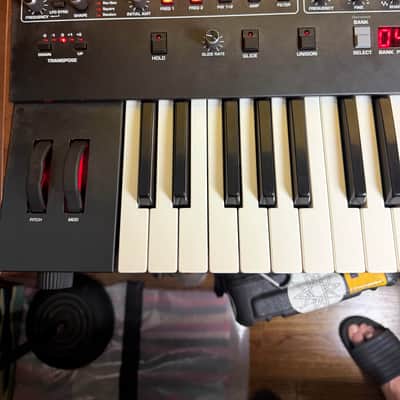 Sequential Prophet-6 49-Key 6-Voice Polyphonic Synthesizer 2018 - 2020 - Black with Wood Sides image 4