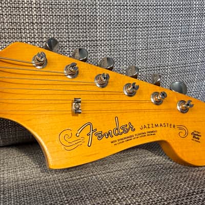 Fender 60th Anniversary '58 Jazzmaster Sunburst Staytrem Bridge image 9