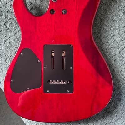 Ibanez SA360QM-TRB Standard with Rosewood Fretboard 2013 - 2017 - Transparent Red Burst image 2