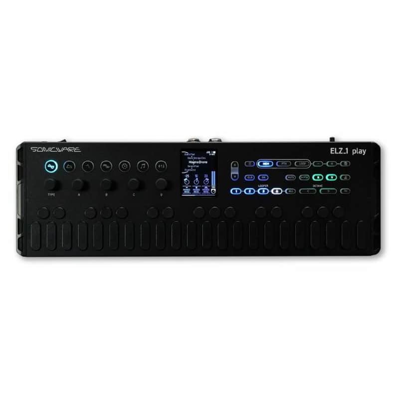 Sonicware ELZ_1 Play v2 Portable Digital Synthesiser with Looper (all black) image 1
