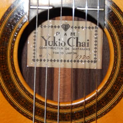 BARGAIN - YUKIO CHAI No15 1980 - HERMANN HAUSER COPY - CLASSICAL CONCERT GUITAR image 5