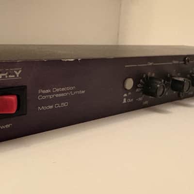 Ashly CL-50 Black Face Peak Detection Compressor Limiter VCA Made in USA image 6