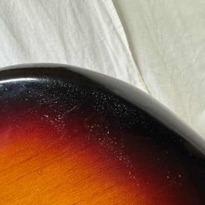 Fender Jaco Pastorius Jazz Bass Fretless 4-string J-Bass with Case 2005 - 3-Color Sunburst / Pau Ferro fingerboard image 21