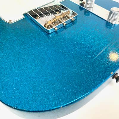 Fender Nocaster 51 Relic Telecaster 20th Anniversary Custom Shop 2015 Blue Sparkle image 11