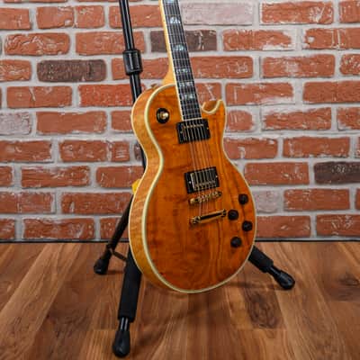 Gibson Custom Shop 50th Anniversary Les Paul Custom Curly Koa Top Antique Natural #6 of 50 2002 w/OHSC image 3