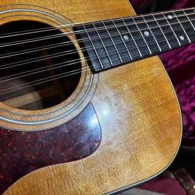 Taylor 750 12-String Acoustic Electric Guitar Vintage w Case image 11