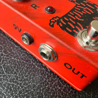 JAM Pedals Delay Llama mk.3 2023 -  Red / Black image 2